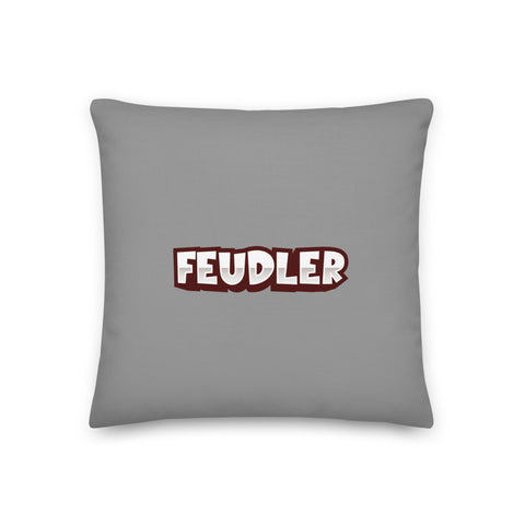 Feudler - Premium-Kissen mit Druck