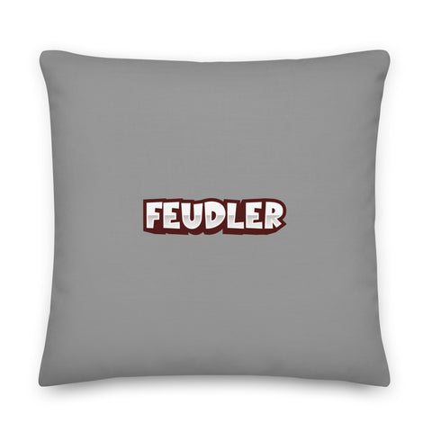 Feudler - Premium-Kissen mit Druck