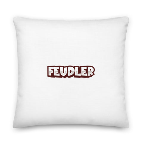 Feudler - Premium-Kissen mit Druck