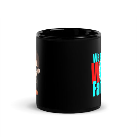 Larryfromspain - Schwarze glänzende Tasse