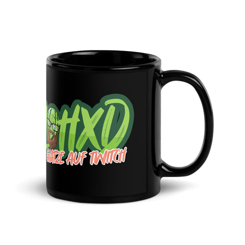 DasMelohxD - Schwarze glänzende Tasse