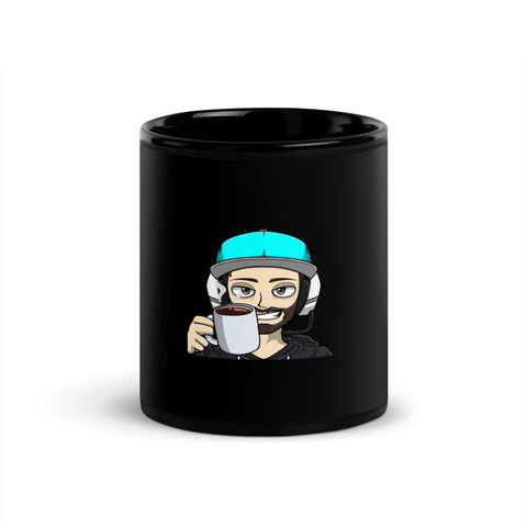 McHopper093 - Schwarze, glänzende Tasse