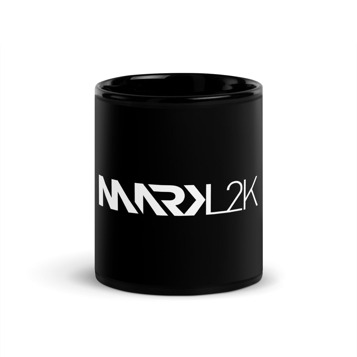 MarkL2K - Schwarze, glänzende Tasse