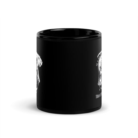 Timeless1974 - Schwarze, glänzende Tasse