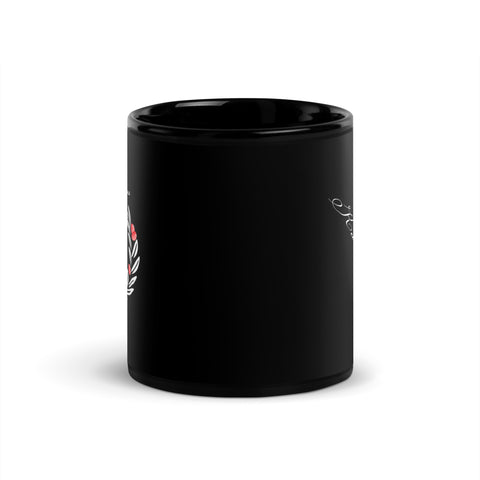 KevOnlyOne1 - Schwarze glänzende Tasse
