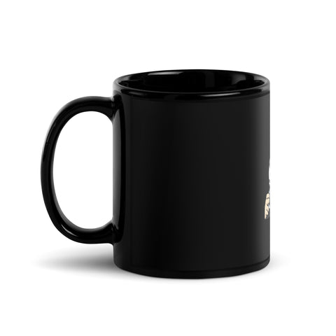 McHopper093 - Schwarze, glänzende Tasse