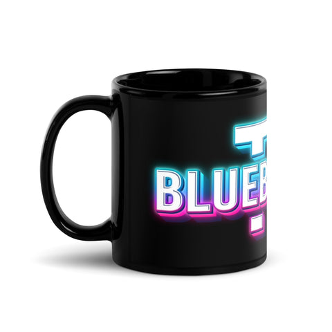 Blueberryyy_tv - Schwarze, glänzende Tasse