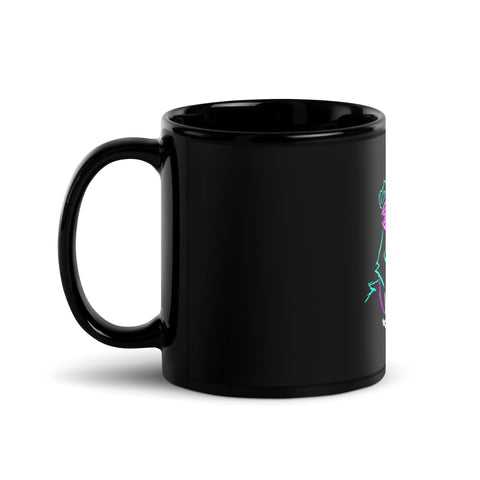 KryzzLi - Schwarze, glänzende Tasse