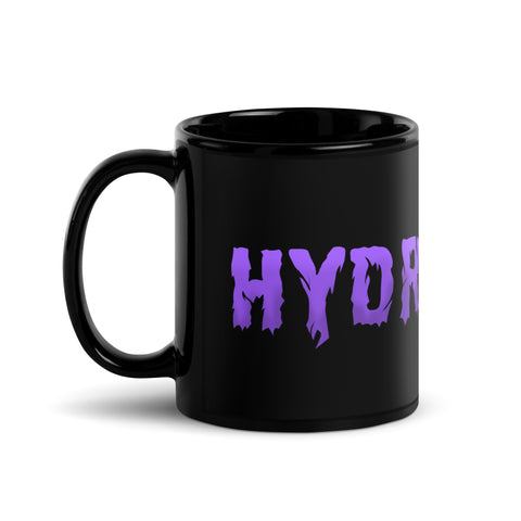 Hydraexion - Schwarze glänzende Tasse
