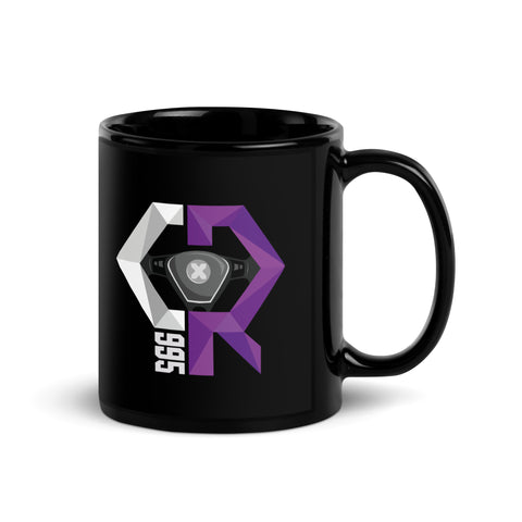 Cryptix995 - Schwarze, glänzende Tasse