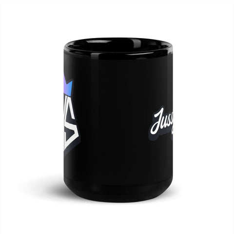 JussyTv_ - Schwarze glänzende Tasse