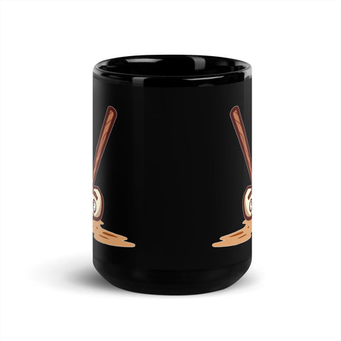 Feudler - Schwarze glänzende Tasse
