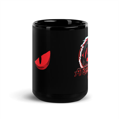 atzebronko87 - Schwarze glänzende Tasse