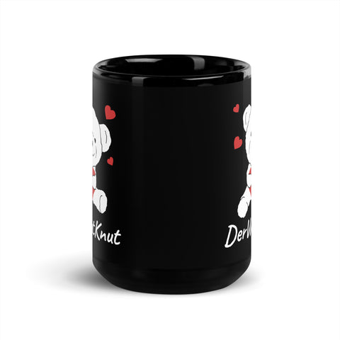 DerWutKnut - Schwarze glänzende Tasse