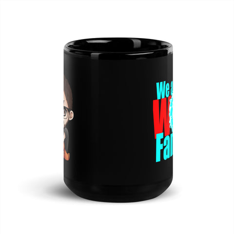 Larryfromspain - Schwarze glänzende Tasse