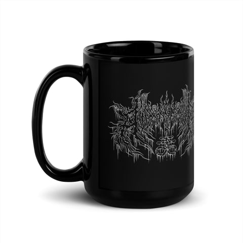 Alexx_Sparks - Schwarze glänzende Tasse