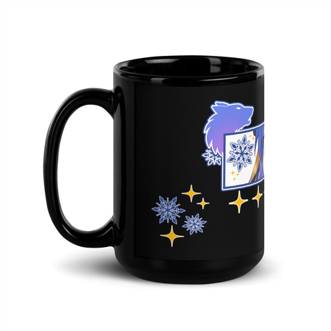 icykaty - Schwarze glänzende Tasse