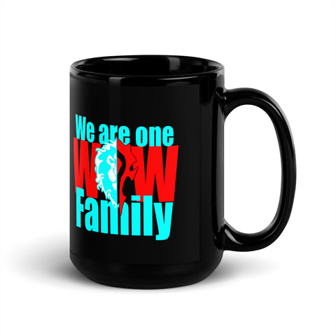 Larryfromspain - Schwarze glänzende Tasse