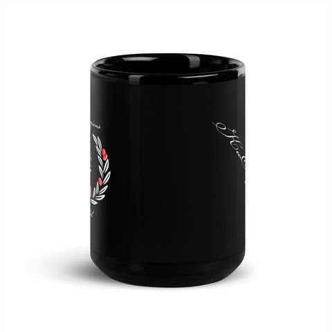 KevOnlyOne1 - Schwarze glänzende Tasse