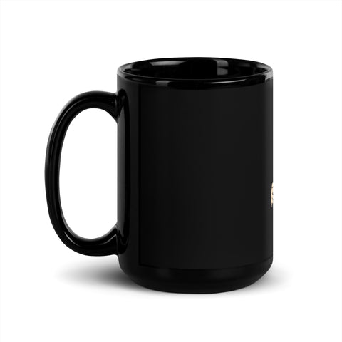 McHopper093 - Schwarze, glänzende Tasse