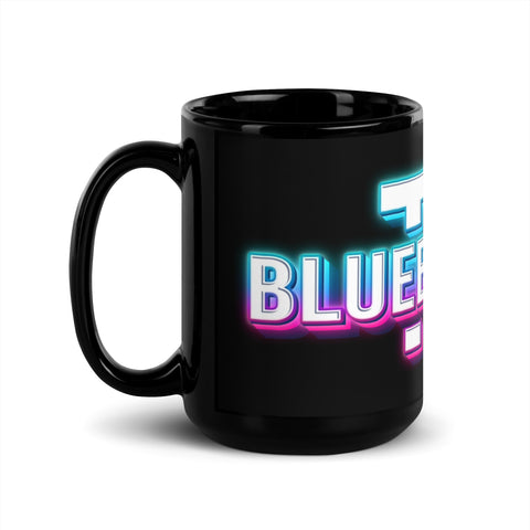 Blueberryyy_tv - Schwarze, glänzende Tasse