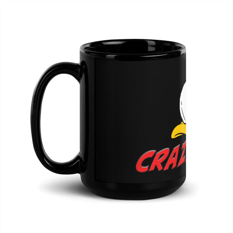 crazymel93 - Schwarze, glänzende Tasse