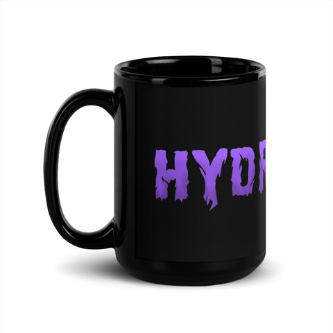 Hydraexion - Schwarze glänzende Tasse