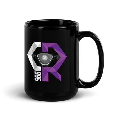 Cryptix995 - Schwarze, glänzende Tasse