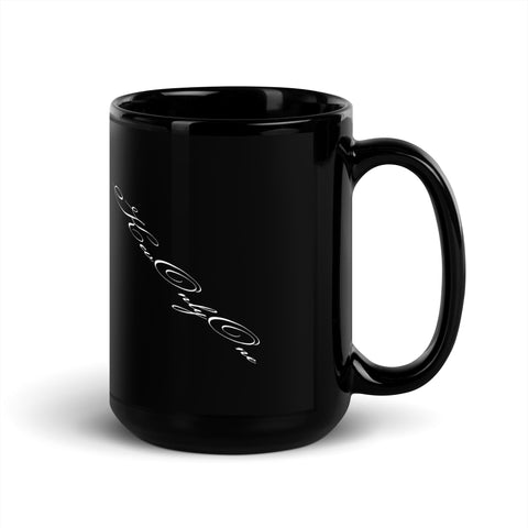 KevOnlyOne1 - Schwarze glänzende Tasse