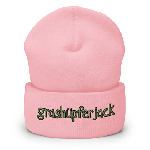 grashuepferjack - Beanie mit Stick