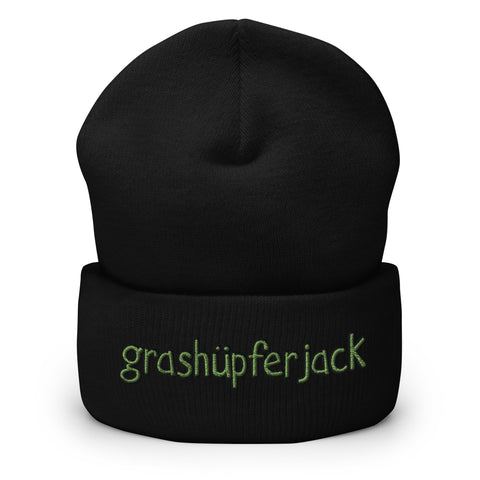 grashuepferjack - Beanie mit Stick