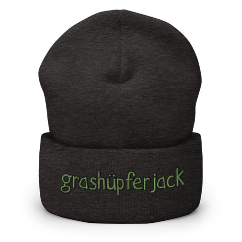 grashuepferjack - Beanie mit Stick