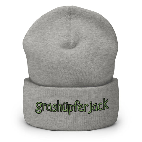 grashuepferjack - Beanie mit Stick