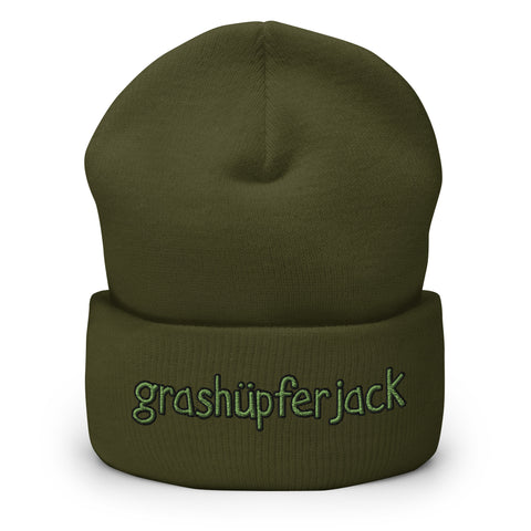 grashuepferjack - Beanie mit Stick