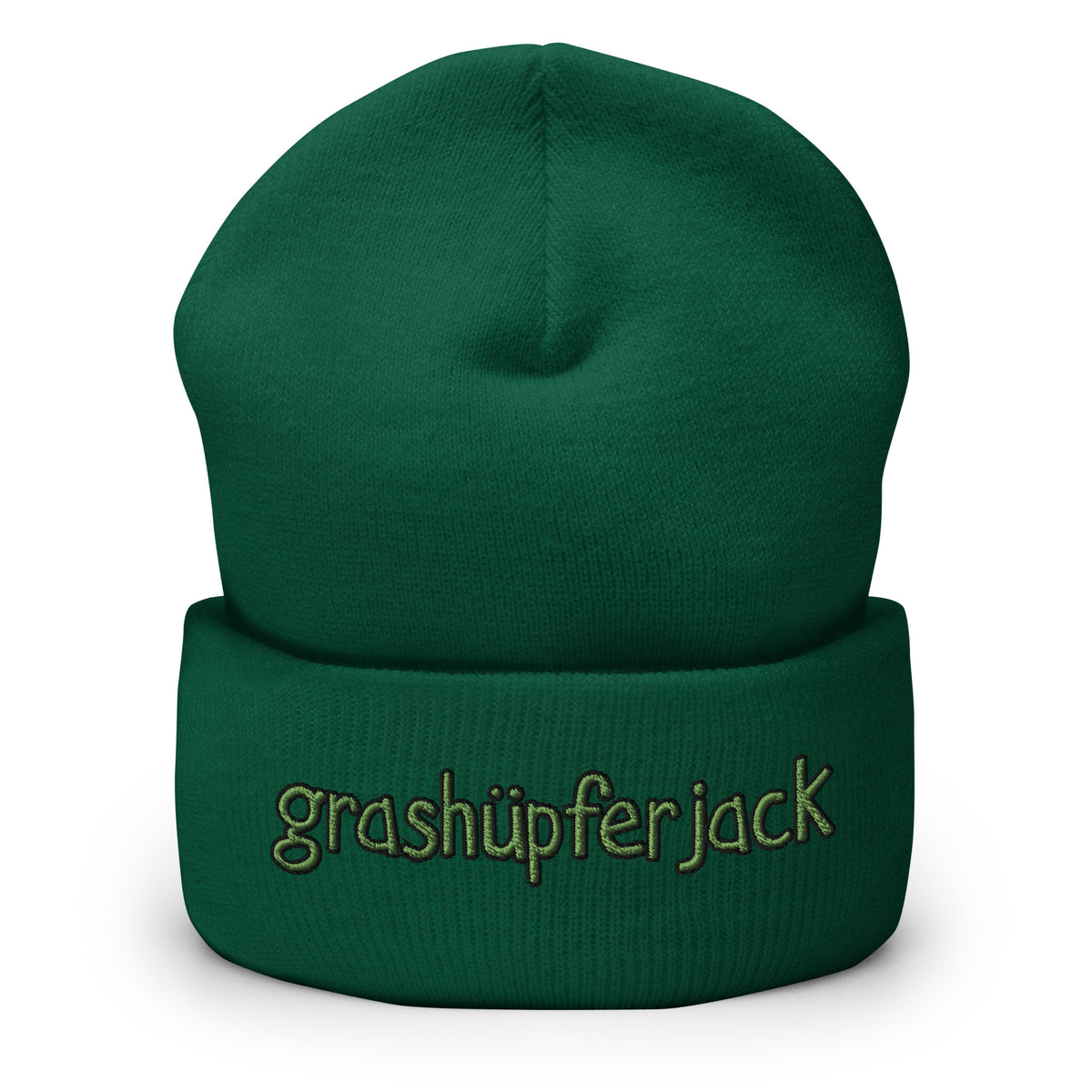grashuepferjack - Beanie mit Stick