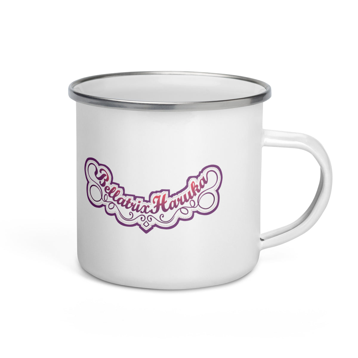 BellatrixHaruka - Emailletasse mit Druck