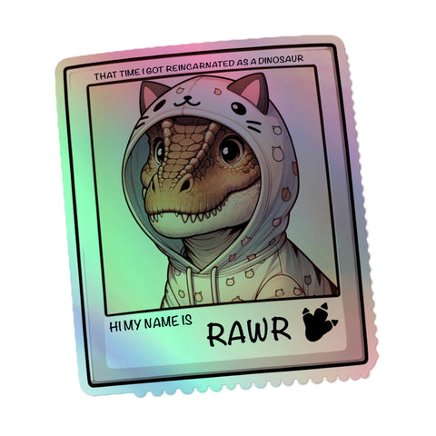 LuiTheDinosaur - Holo-Sticker
