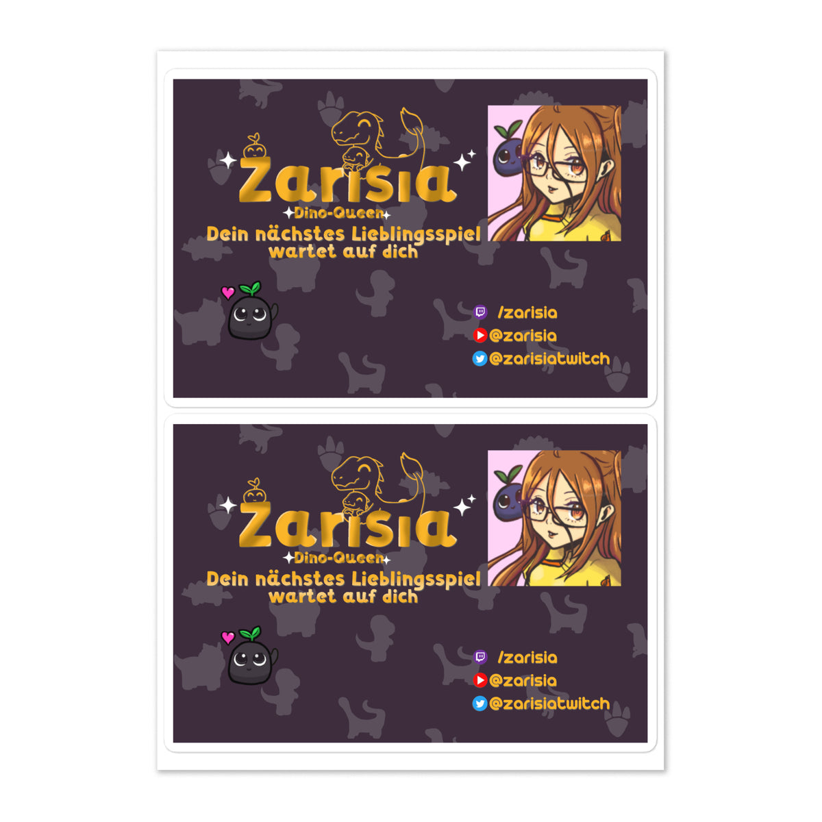 Zarisia - Sticker-Blatt