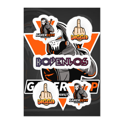 gamerdepptwitch - Stickerbogen