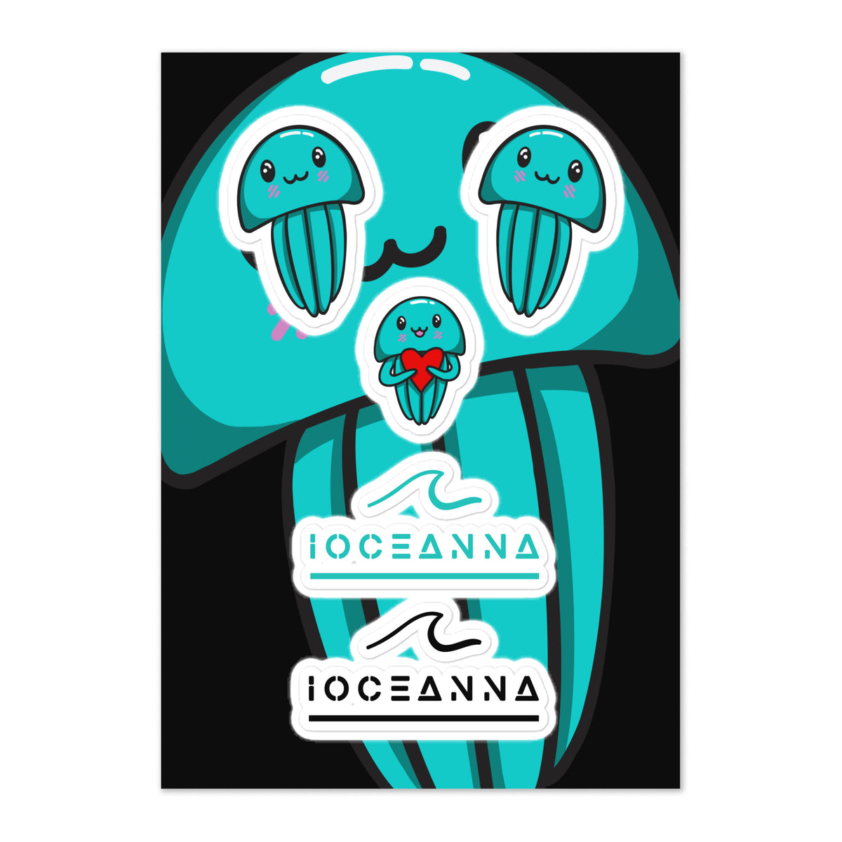 iOceanna - Stickerbogen