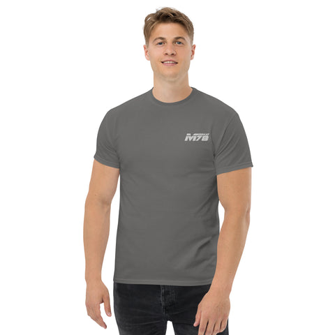 meerkat_78 - Herren-T-Shirt mit Stick und Druck