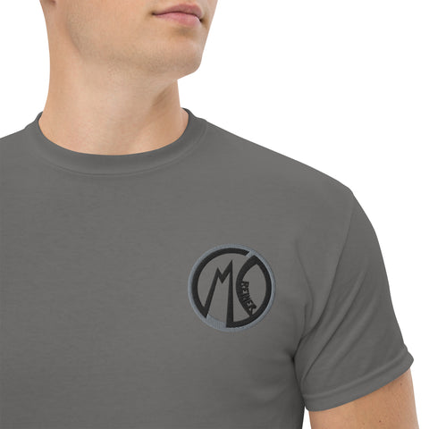 MC_REINERx - Herren-T-Shirt mit Stick und Druck