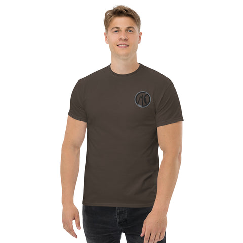 MC_REINERx - Herren-T-Shirt mit Stick und Druck