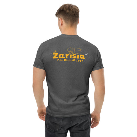 Zarisia - Herren-T-Shirt mit Stick und Druck