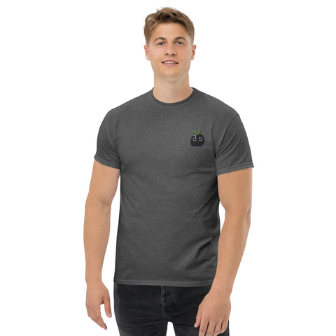 Zarisia - Herren-T-Shirt mit Stick und Druck
