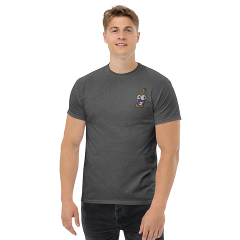 Pullle - Retro-T-Shirt für Herren mit Stick