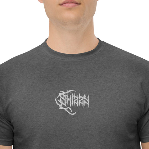 swizz_66 - Unisex-T-Shirt mit Stick und Druck