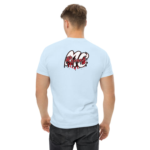 MC_REINERx - Herren-T-Shirt mit Stick und Druck