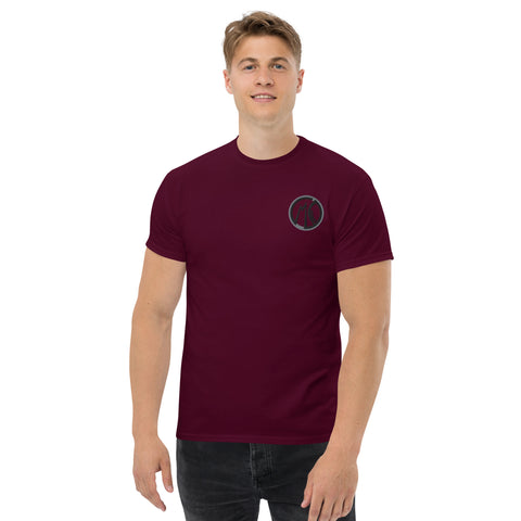 MC_REINERx - Herren-T-Shirt mit Stick und Druck