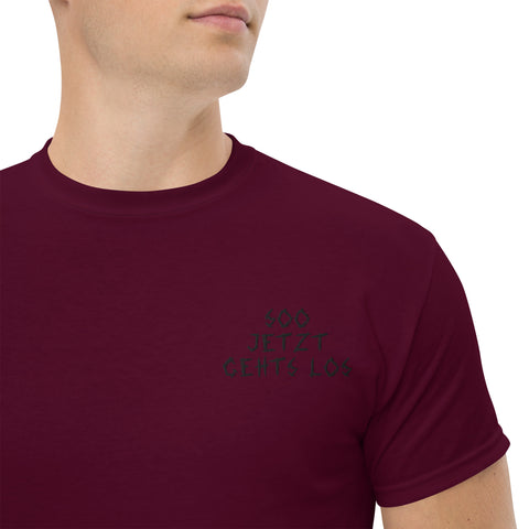 ThomsonGehtNich - Herren-T-Shirt mit Stick